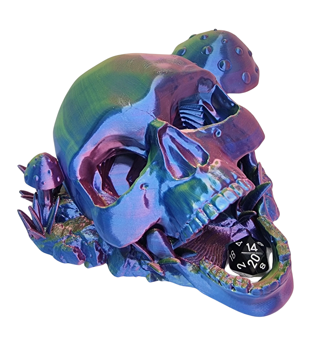 Decomposed Skull - Pearlescent Oil Slick - CP