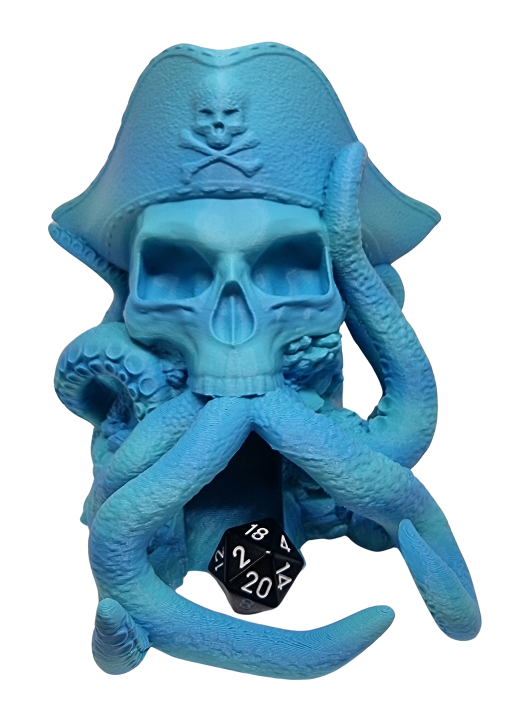 Pirate Cthulhu Dice Tower - Wave Blue - CP