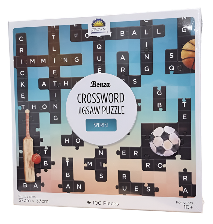 Sports! - Bonza Crossword - 100pc Jigsaw Puzzle - MJM20629a