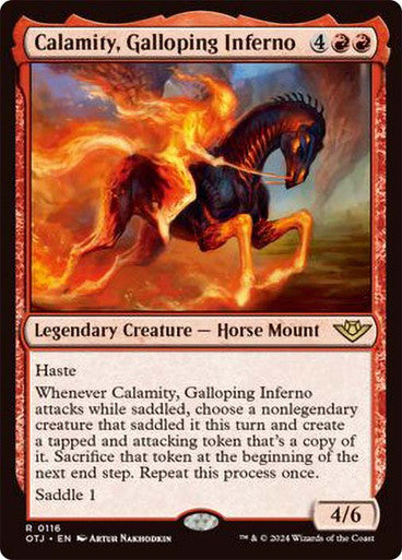 Calamity, Galloping Inferno #0116 R R [OTJ]
