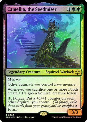 Camellia, the Seedmiser (Foil) #0207 M R [BLB]