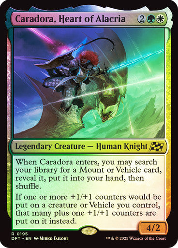 Caradora, Heart of Alacria (Foil) #0195 M R [DFT]