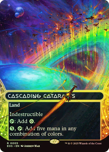 Cascading Cataracts (Borderless Foil) #0005 L R [EOE] [EOS]