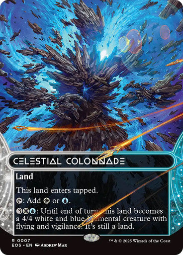 Celestial Colonnade (Borderless) #0007 L R [EOE] [EOS]
