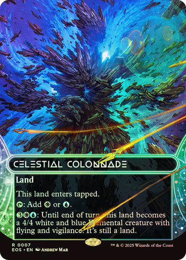 Celestial Colonnade (Borderless Foil) #0007 L R [EOE] [EOS]