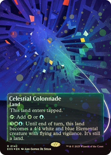 Celestial Colonnade (Borderless Poster Galaxy Foil) #0142 L R [EOE] [EOS]