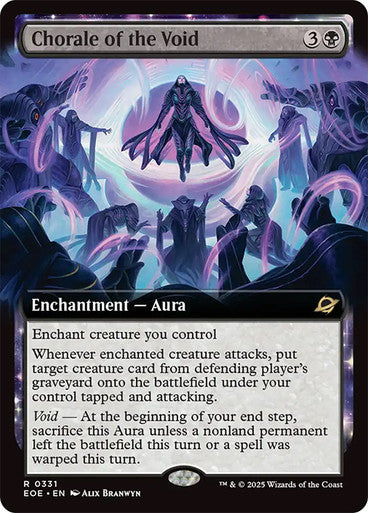 Chorale of the Void (Extended Art) #0331 Bk R [EOE]