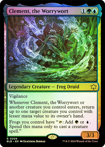 Clement, the Worrywort (Foil) #0209 M R [BLB]