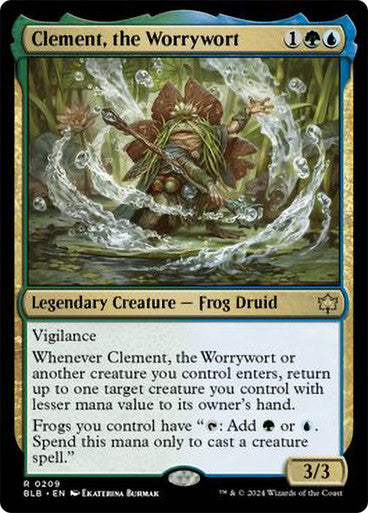 Clement, the Worrywort #0209 M R [BLB]