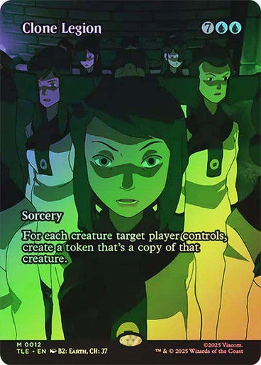 Clone Legion (Borderless Foil) #0012 Bu M [TLA] [TLE]