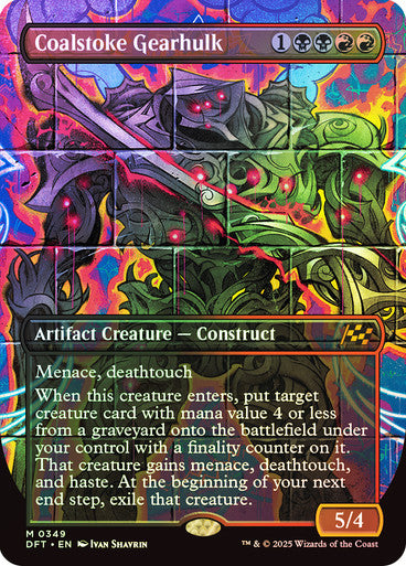 Coalstoke Gearhulk (Bordless Foil) #0349 M M [DFT]