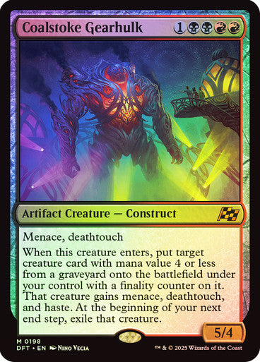 Coalstoke Gearhulk (Foil) #0198 M M [DFT]
