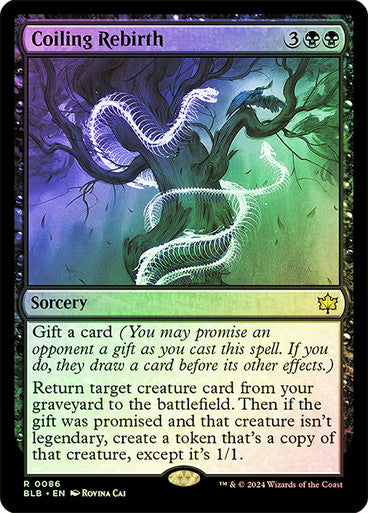 Coiling Rebirth (Foil) #0086 Bk R [BLB]