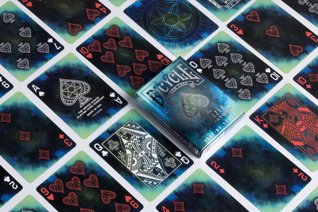 Stargazer Observatory - Playing Cards - Bicycle