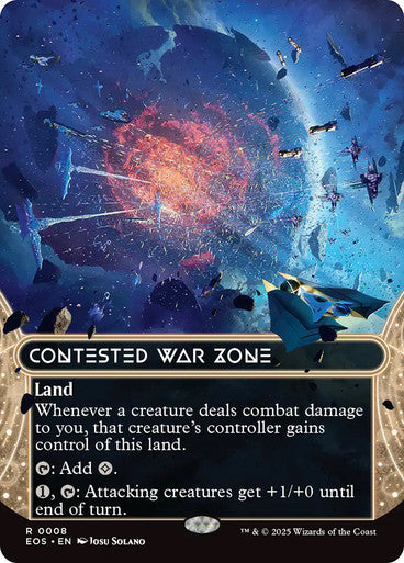 Contested War Zone (Borderless) #0008 L R [EOE] [EOS]