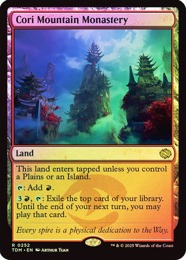 Cori Mountain Monastery (Foil) #0252 L R [TDM]