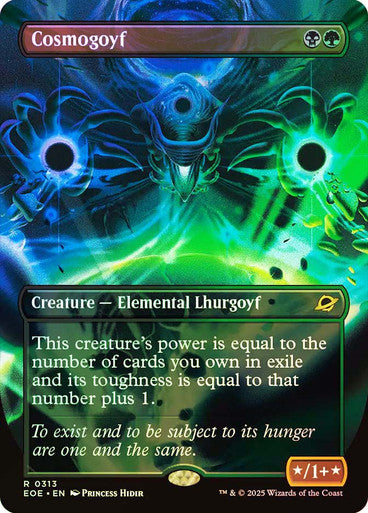 Cosmogoyf (Borderless Foil) #0313 M R [EOE]