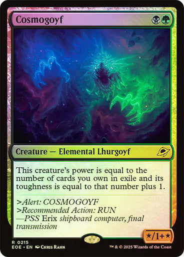 Cosmogoyf (Foil) #0215 M R [EOE]