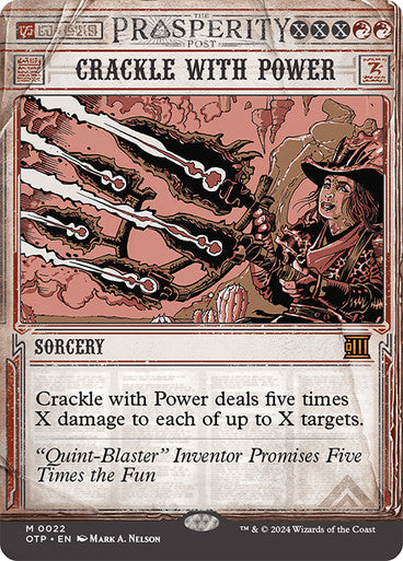 Crackle with Power (Showcase) #0022 R M [OTJ] [OTP]