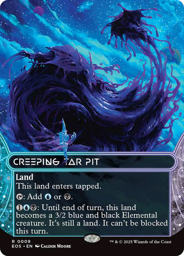 Creeping Tar Pit (Borderless) #0009 L R [EOE] [EOS]
