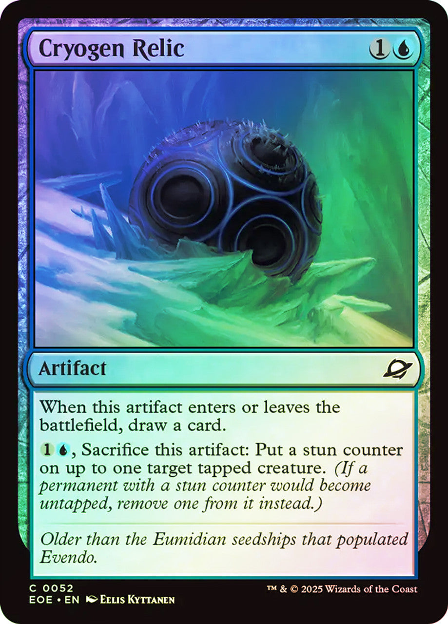 Cryogen Relic (Foil) #0052 Bu C [EOE]