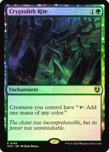 Cryptolith Rite (Foil) #0189 G R [INR]
