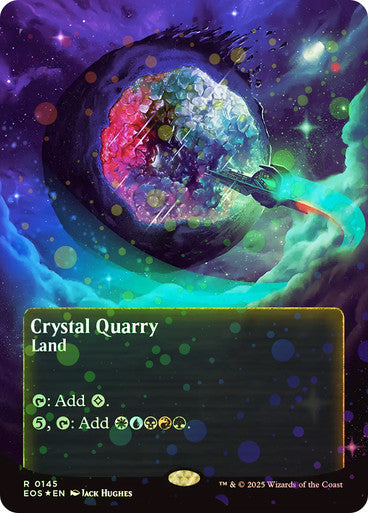 Crystal Quarry (Borderless Poster Galaxy Foil) #0145 L R [EOE] [EOS]