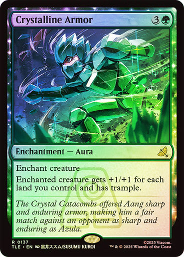 Crystalline Armor (Foil) #0137 G R [TLA] [TLE]