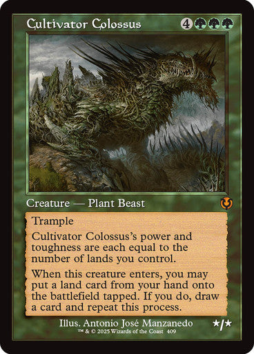 Cultivator Colossus (Retro Frame) #0409 G M [INR]
