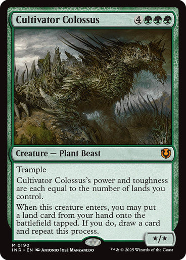Cultivator Colossus #0190 G M [INR]