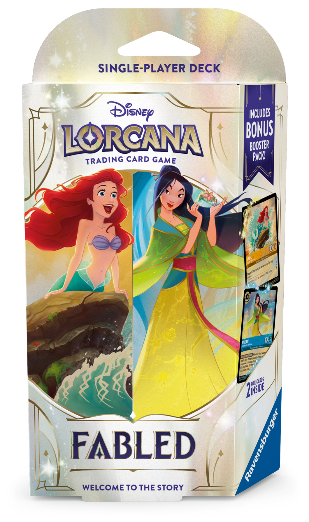 Fabled [S9] - Amber/Sapphire - Starter Deck - Disney Lorcana