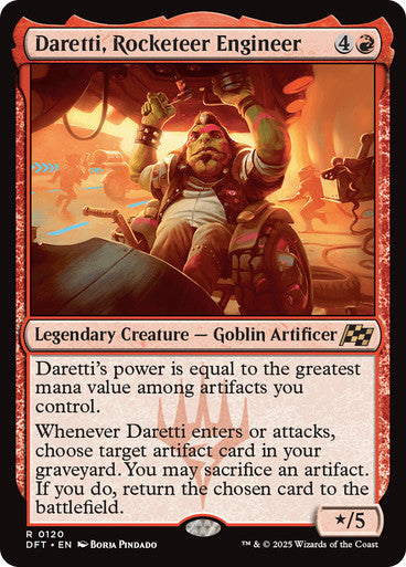 Daretti, Rocketeer Engineer #0120 R R [DFT]
