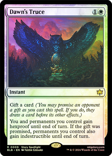 Dawn's Truce (Foil) #0009 W R [BLB]