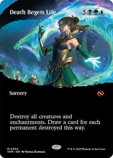 Death Begets Life (Bordless Foil) #0354 M M [TDM]
