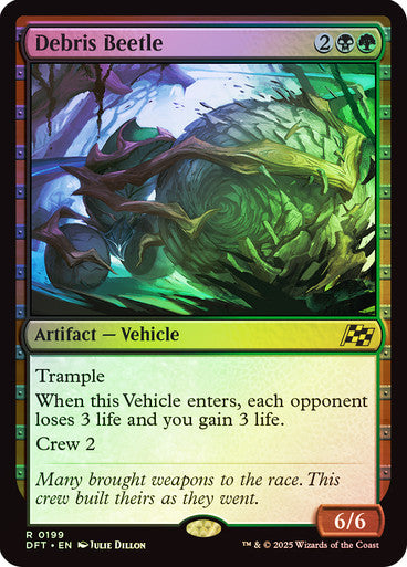 Debris Beetle (Foil) #0199 M R [DFT]