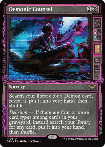 Demonic Counsel (Showcase) #0310 Bk R [DSK]