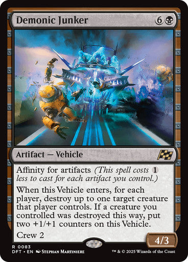Demonic Junker #0083 Bk R [DFT]