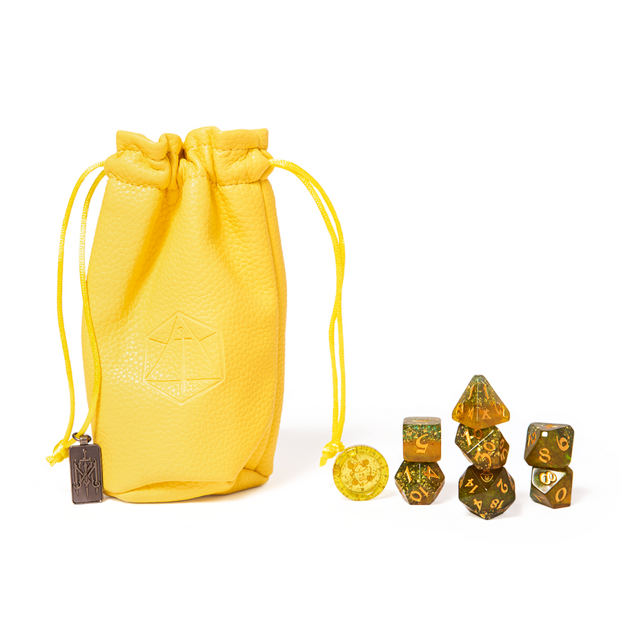 Nott the Brave - Mighty Nein - Bag & Polyhedral Dice Set (7) - Critical Role