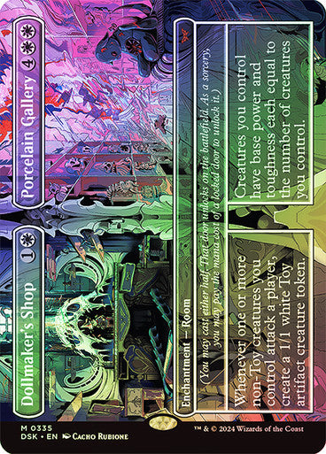 Dollmaker's Shop // Porcelain Gallery (Bordless Foil) #0335 W M [DSK]