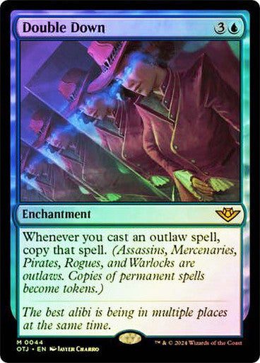 Double Down (Foil) #0044 Bu M [OTJ]