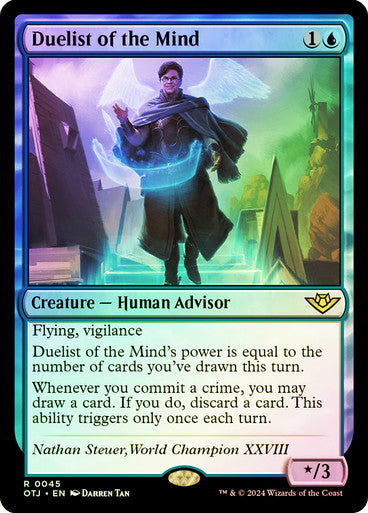 Duelist of the Mind (Foil) #0045 Bu R [OTJ]