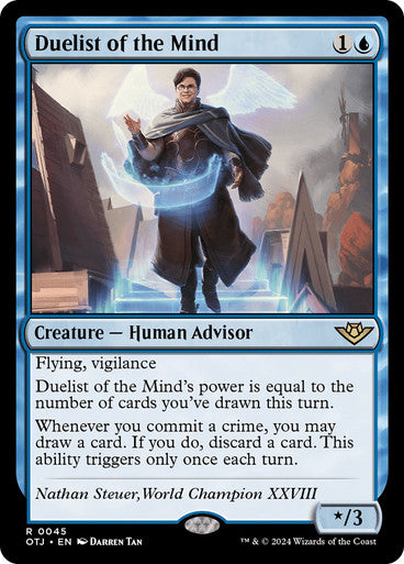 Duelist of the Mind #0045 Bu R [OTJ]