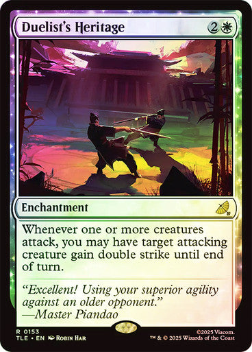 Duelist's Heritage (Foil) #0153 W R [TLA] [TLE]