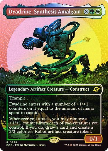 Dyadrine, Synthesis Amalgam (Borderless Foil) #0298 M R [EOE]