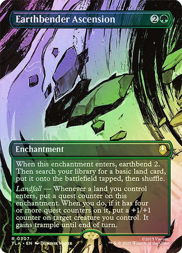 Earthbender Ascension (Borderless Foil) #0307 G R [TLA]