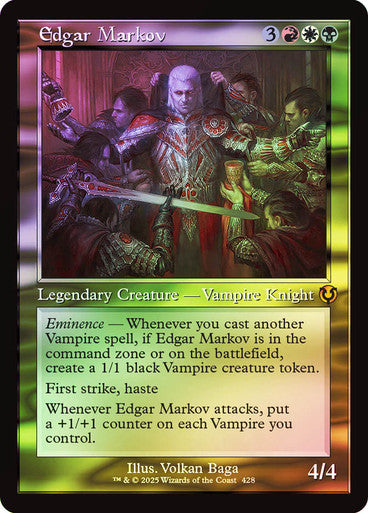 Edgar Markov (Retro Frame Foil) #0428 M M [INR]
