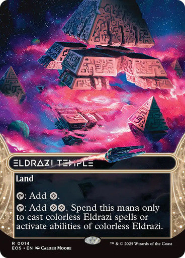 Eldrazi Temple (Borderless) #0014 L R [EOE] [EOS]