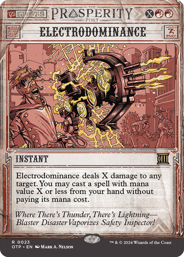 Electrodominance (Showcase) R R #0023 [OTJ] [OTP]