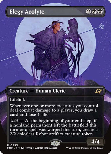 Elegy Acolyte (Borderless) #0293 Bk R [EOE]