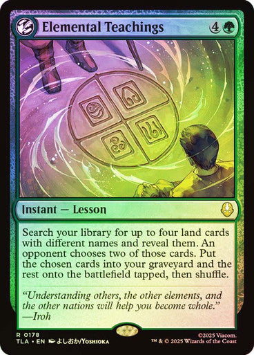Elemental Teachings (Foil) #0178 G R [TLA]